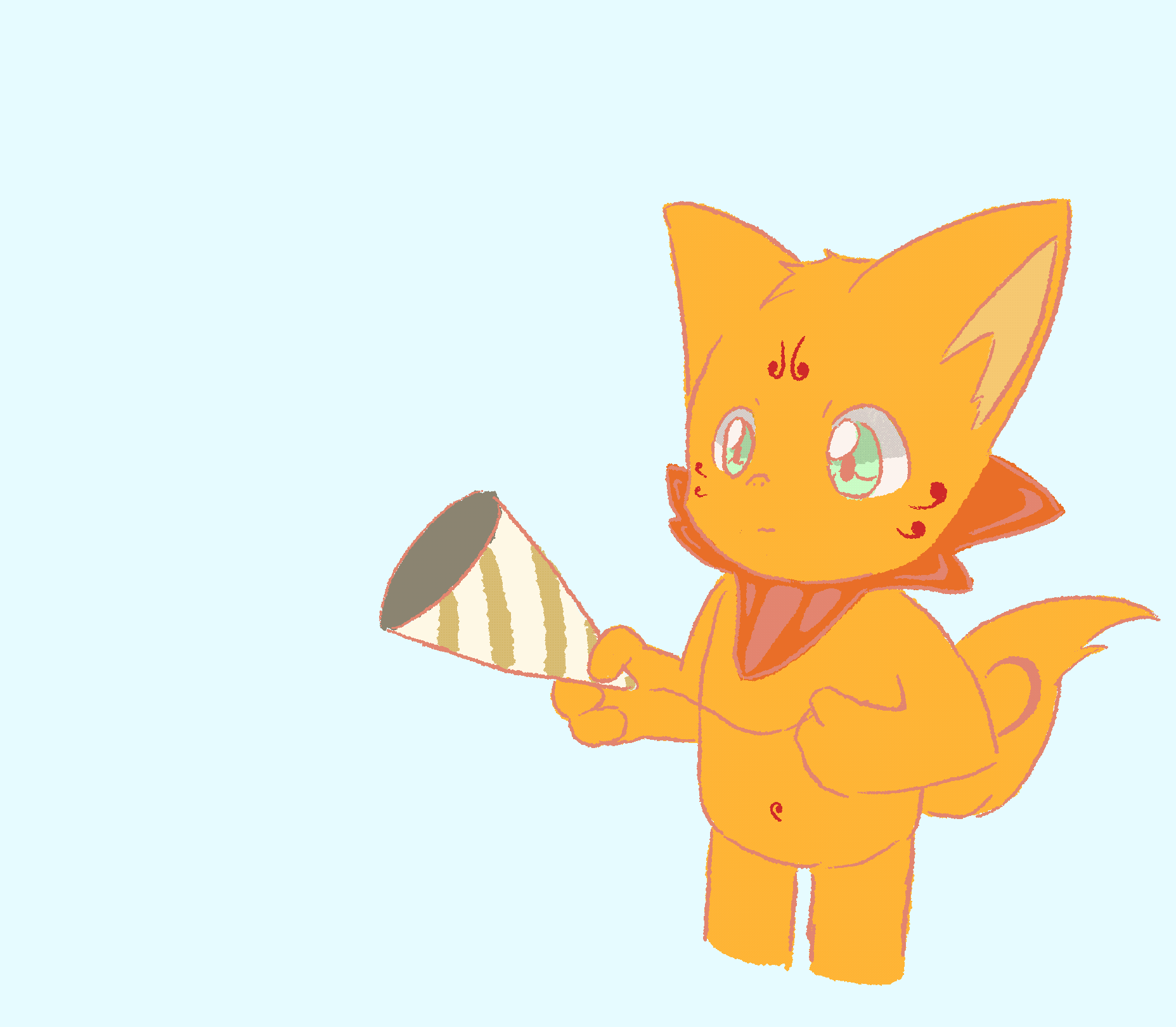 初期のシーサーくん