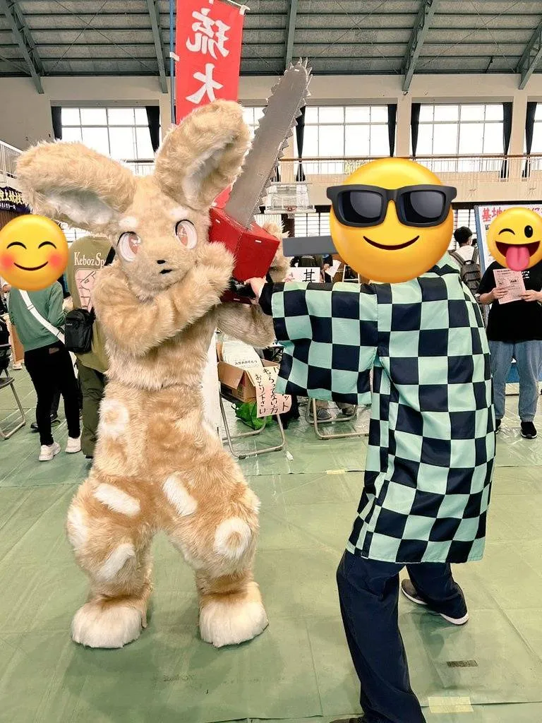 琉球大学サークルオリエンテーションにてびっつくんが初参加