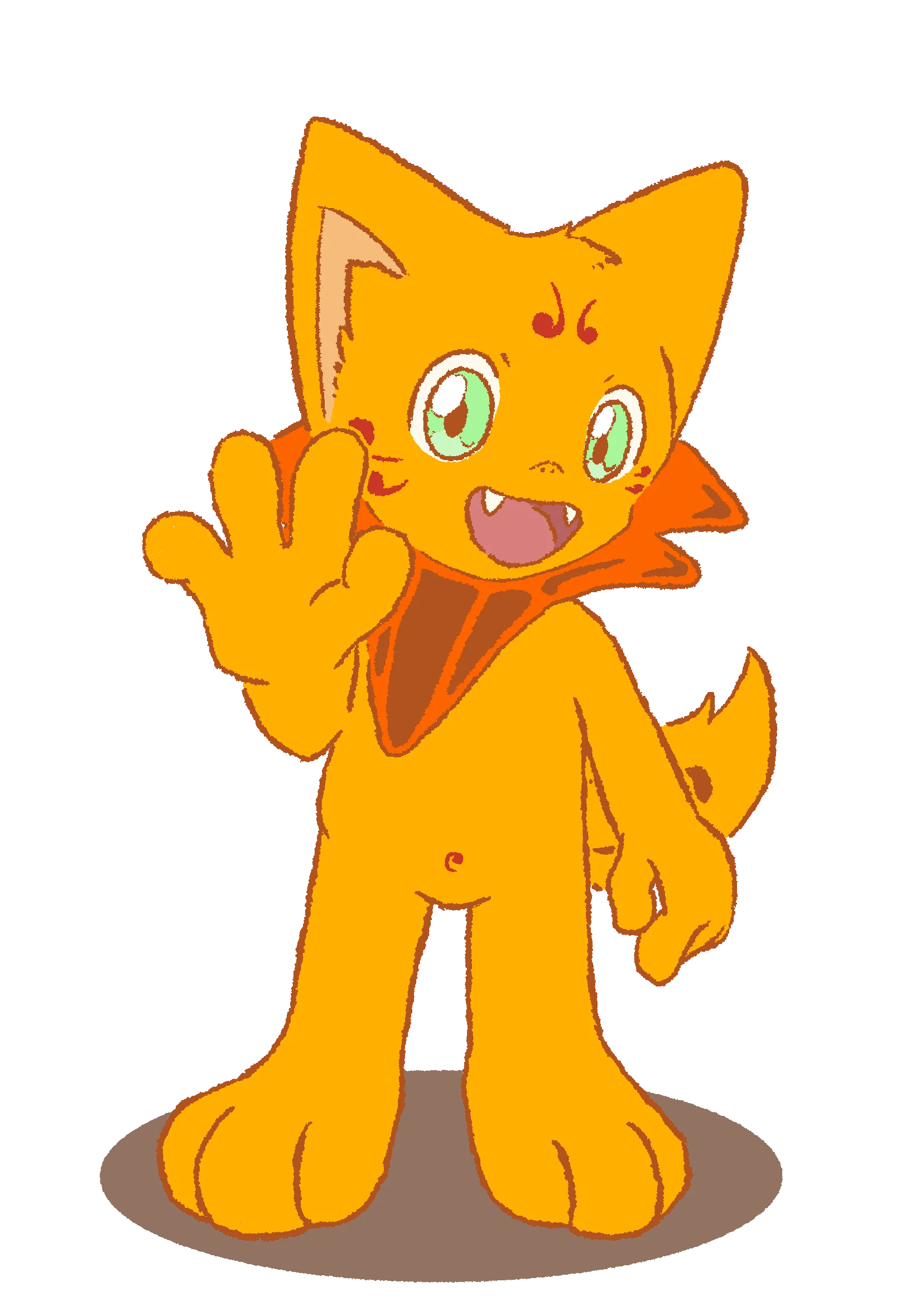 キャラクターのイラスト